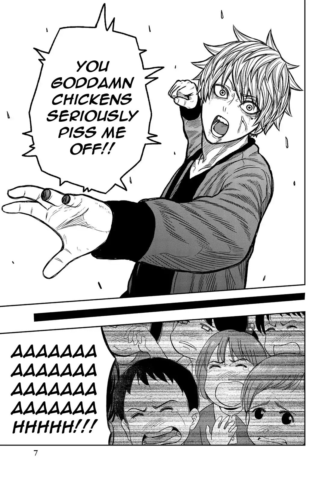 Bougyaku no Kokekko Chapter 45 page 9 - Chapter 45: As Your Big Brother