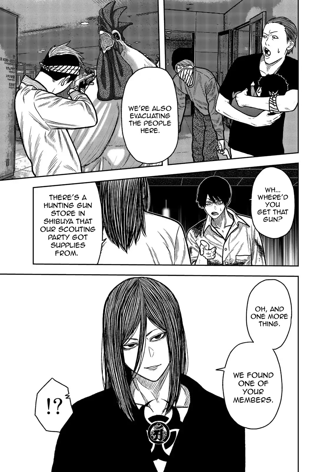 Bougyaku no Kokekko Chapter 46 page 13 - Chapter 46: All Members, Assemble!!
