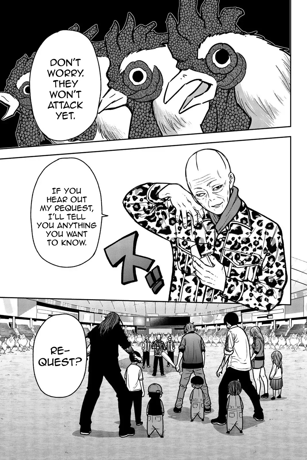 Bougyaku no Kokekko Chapter 47 page 13 - Chapter 47: Hahahaha