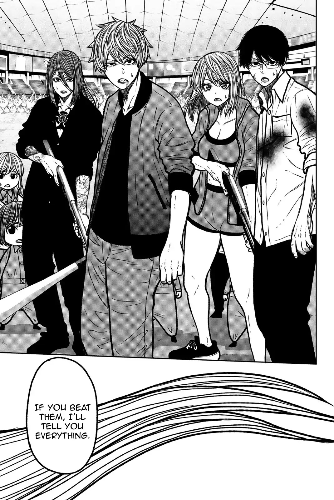 Bougyaku no Kokekko Chapter 47 page 15 - Chapter 47: Hahahaha