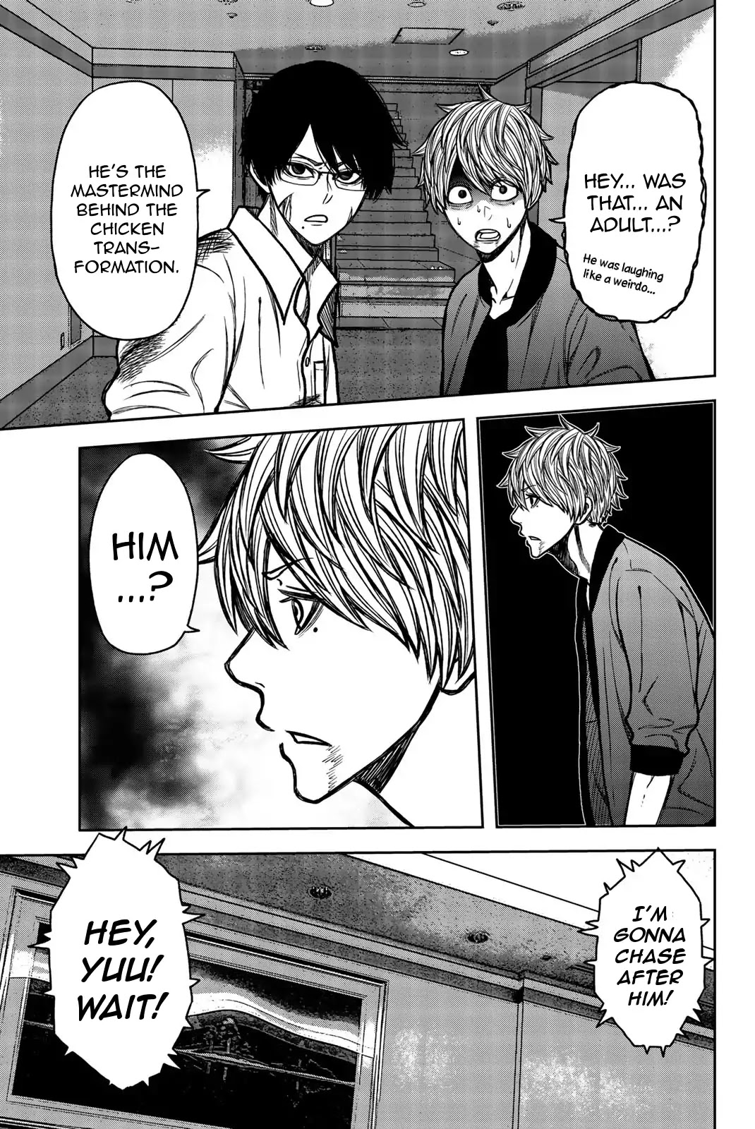 Bougyaku no Kokekko Chapter 47 page 7 - Chapter 47: Hahahaha
