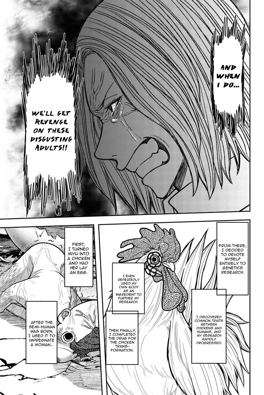 Bougyaku no Kokekko Chapter 51 page 15 - Chapter 51: I Promise