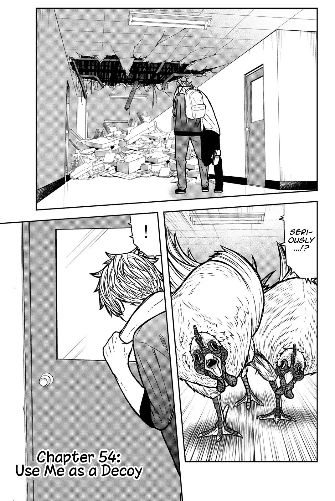 Bougyaku no Kokekko Chapter 54 page 1 - Chapter 54: Use Me as a Decoy