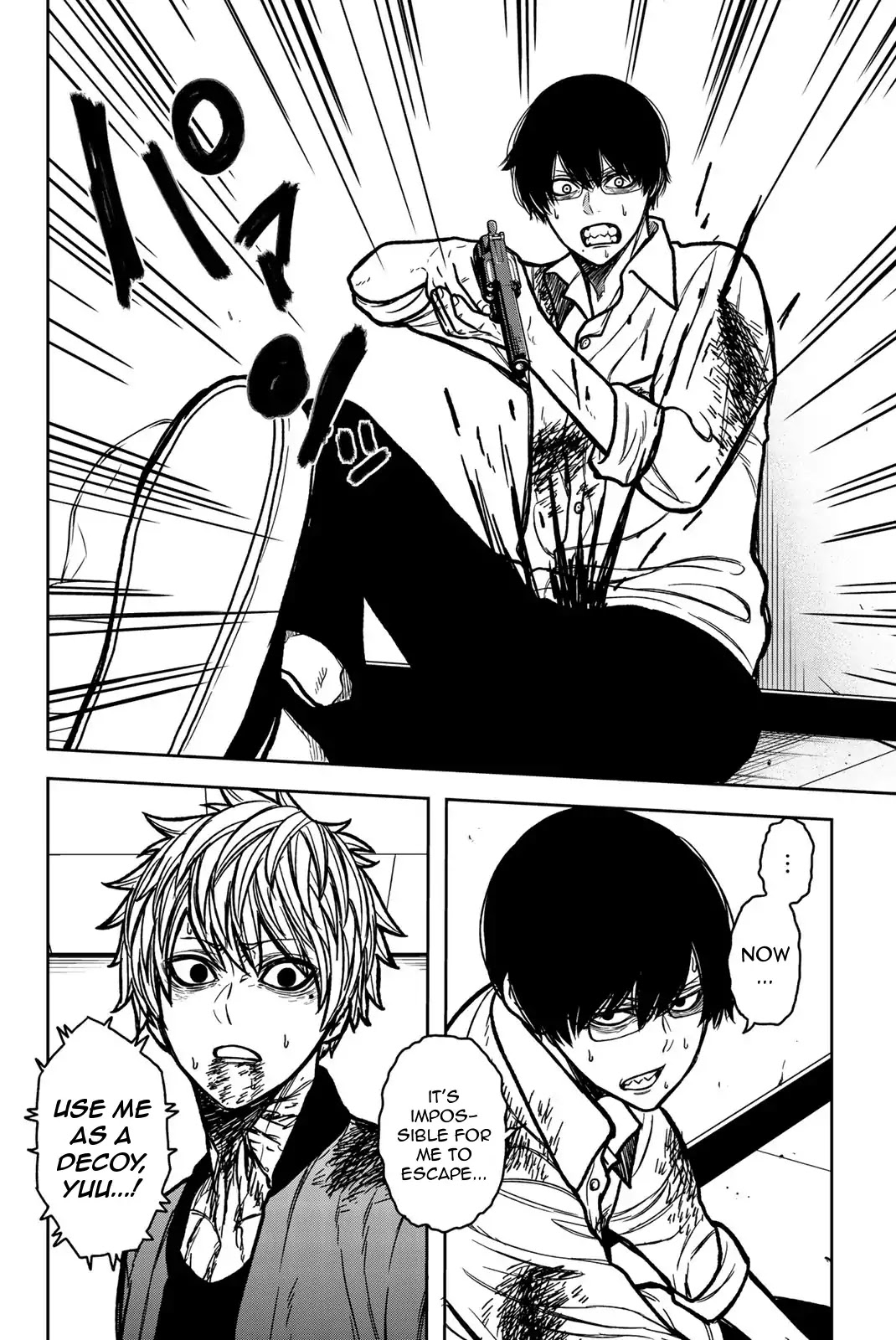 Bougyaku no Kokekko Chapter 54 page 8 - Chapter 54: Use Me as a Decoy