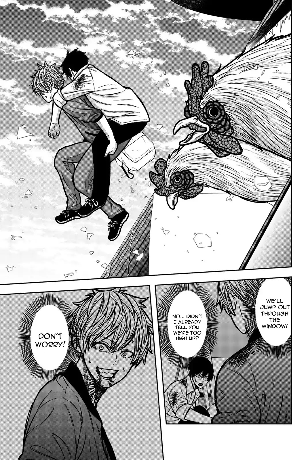 Bougyaku no Kokekko Chapter 55 page 11 - Chapter 55: Hero