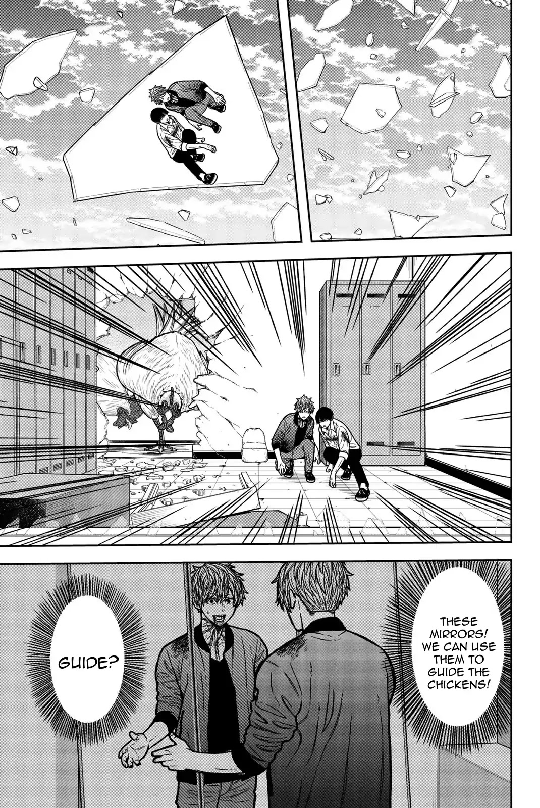 Bougyaku no Kokekko Chapter 55 page 9 - Chapter 55: Hero