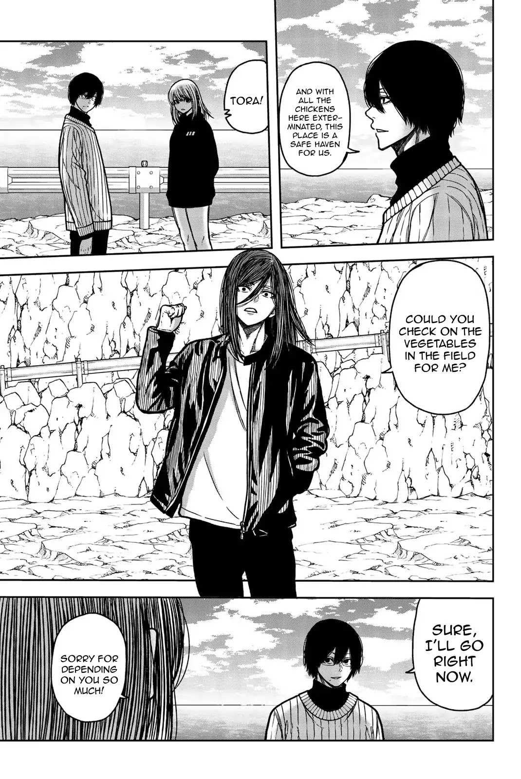 Bougyaku no Kokekko Chapter 56 page 3 - Chapter 56: Running Around [END]