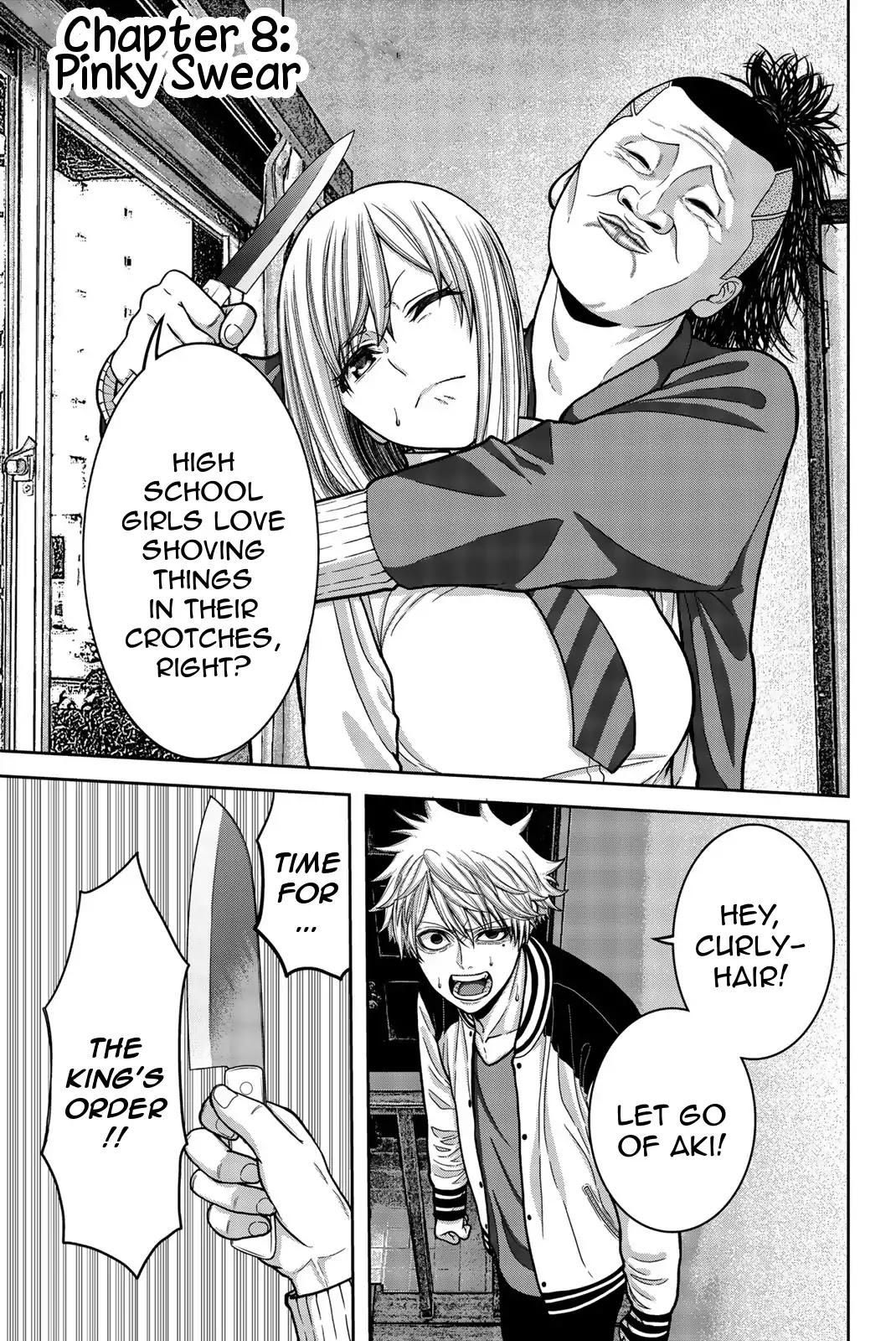 Bougyaku no Kokekko Chapter 8 page 1 - Chapter 8: Pinky Swear