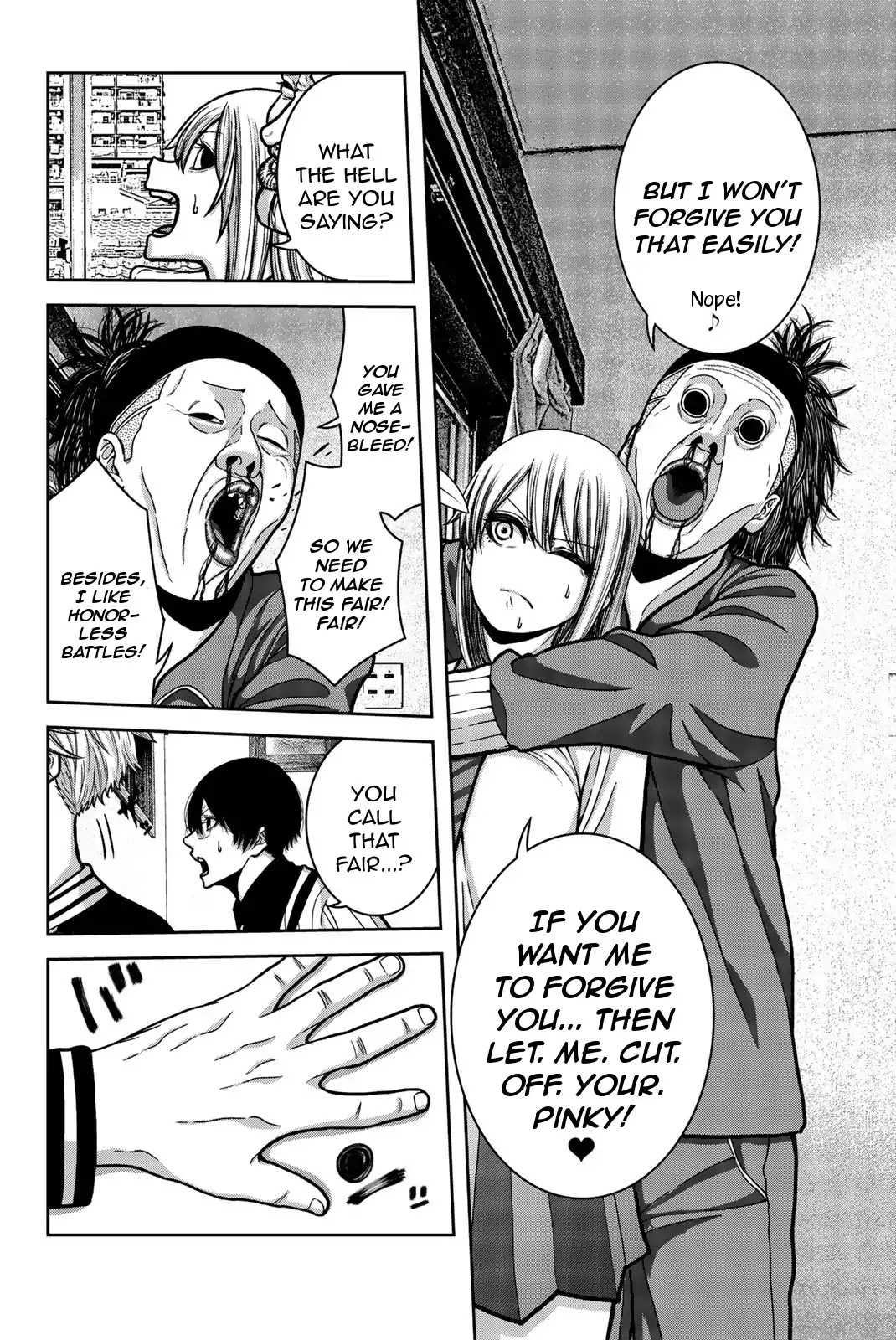 Bougyaku no Kokekko Chapter 8 page 8 - Chapter 8: Pinky Swear