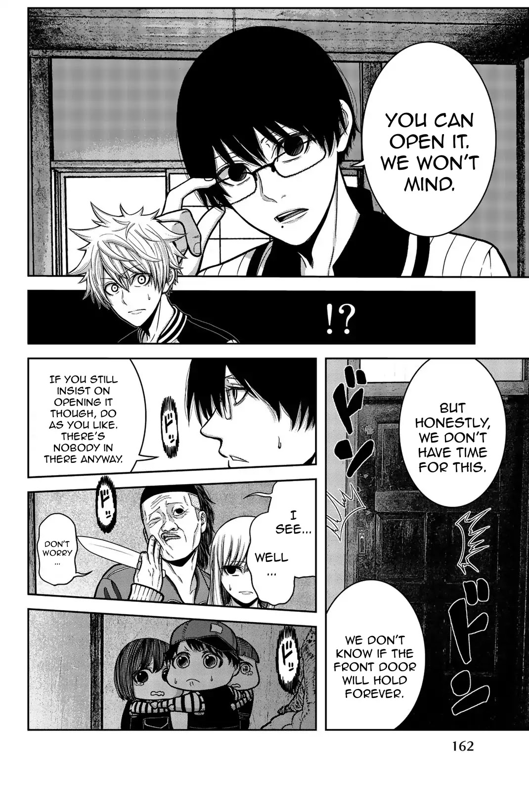 Bougyaku no Kokekko Chapter 9 page 10 - Chapter 9: Cut Off Fingers, Raised Middle Finger