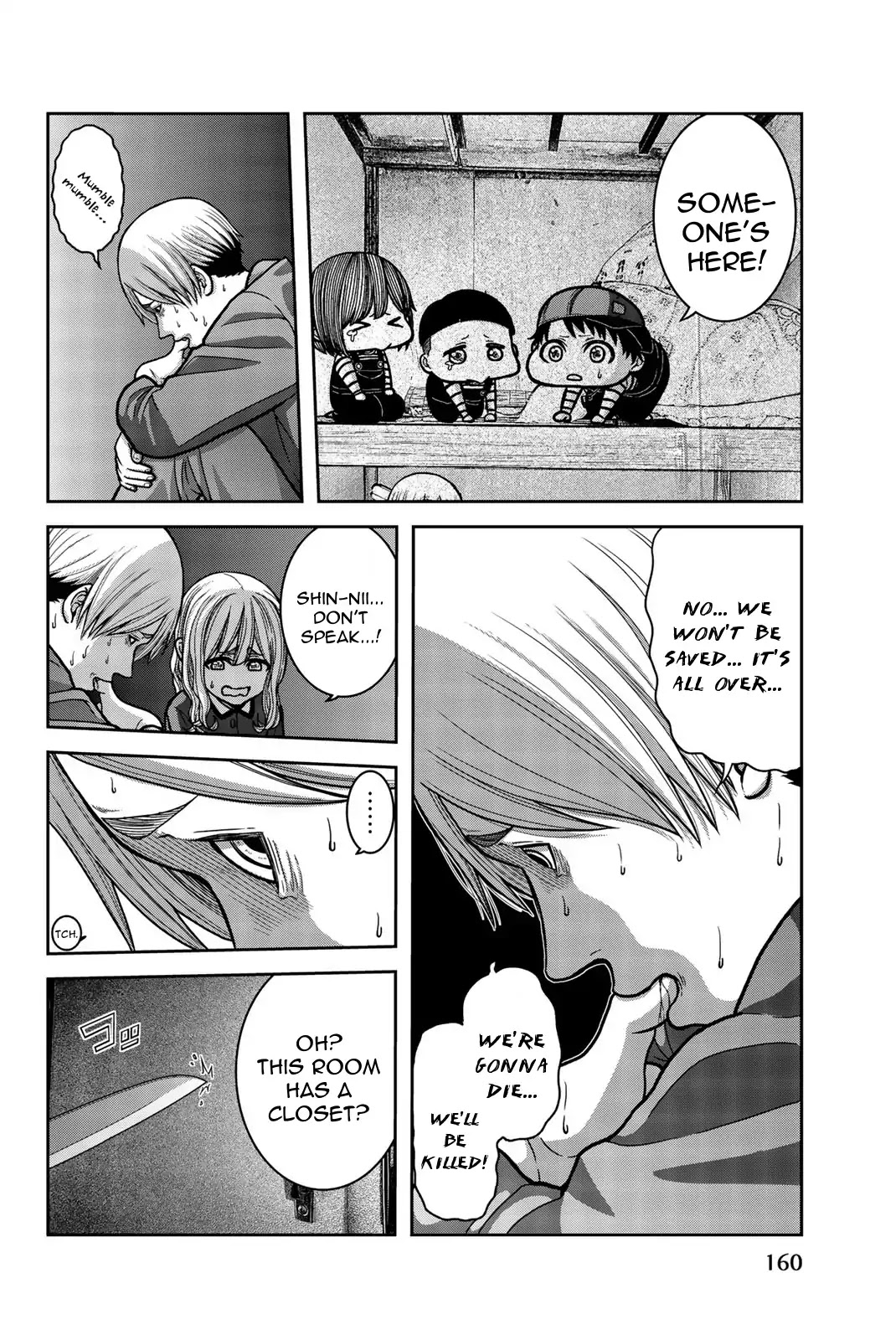 Bougyaku no Kokekko Chapter 9 page 8 - Chapter 9: Cut Off Fingers, Raised Middle Finger