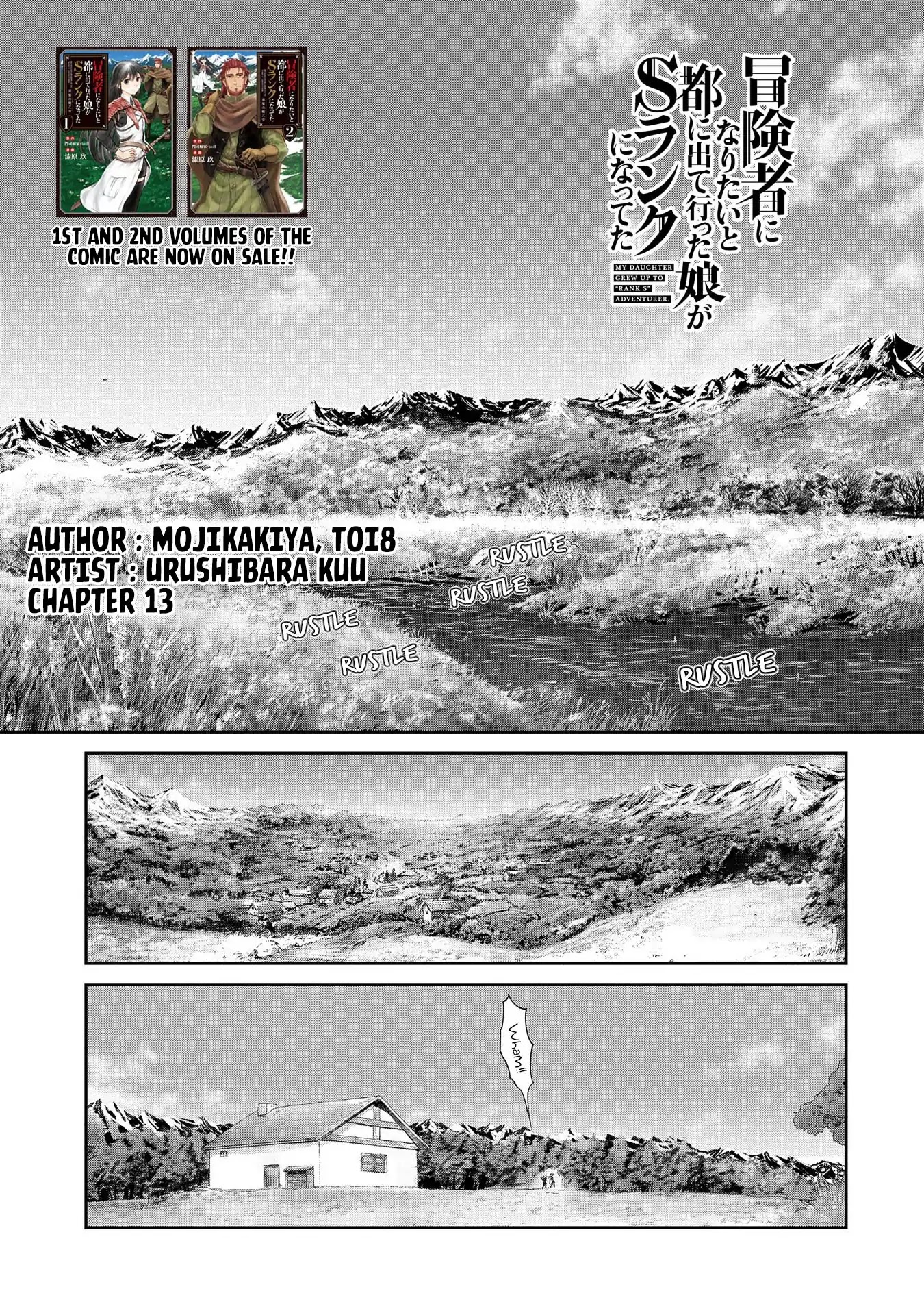 Boukensha ni Naritai to Miyako ni Deteitta Musume ga S Rank ni Natteta Chapter 13 page 1 - Chapter 13