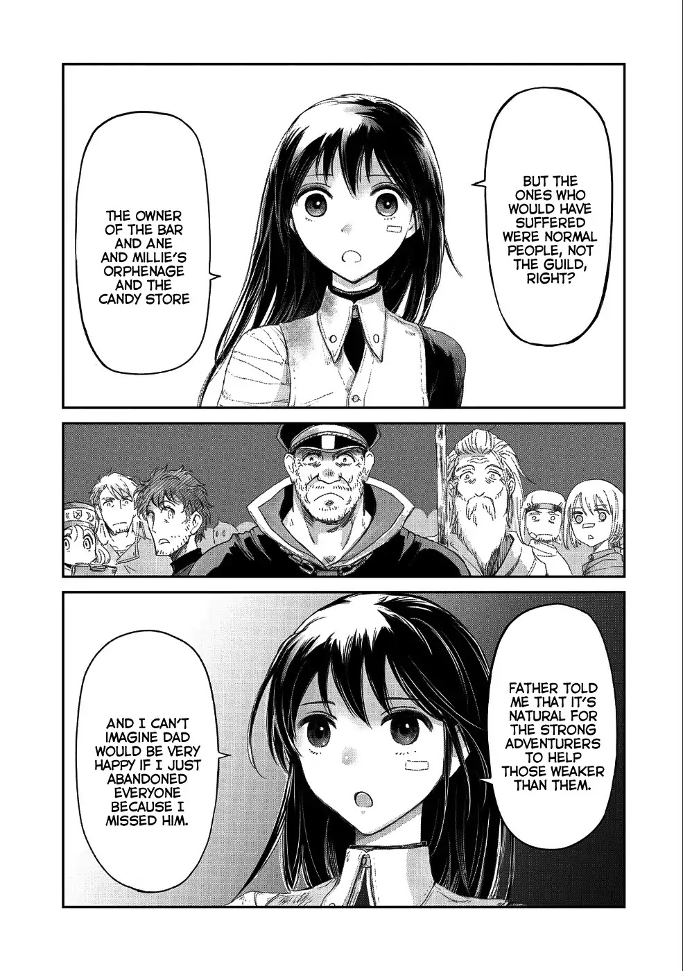 Boukensha ni Naritai to Miyako ni Deteitta Musume ga S Rank ni Natteta Chapter 9 page 35 - Chapter 9