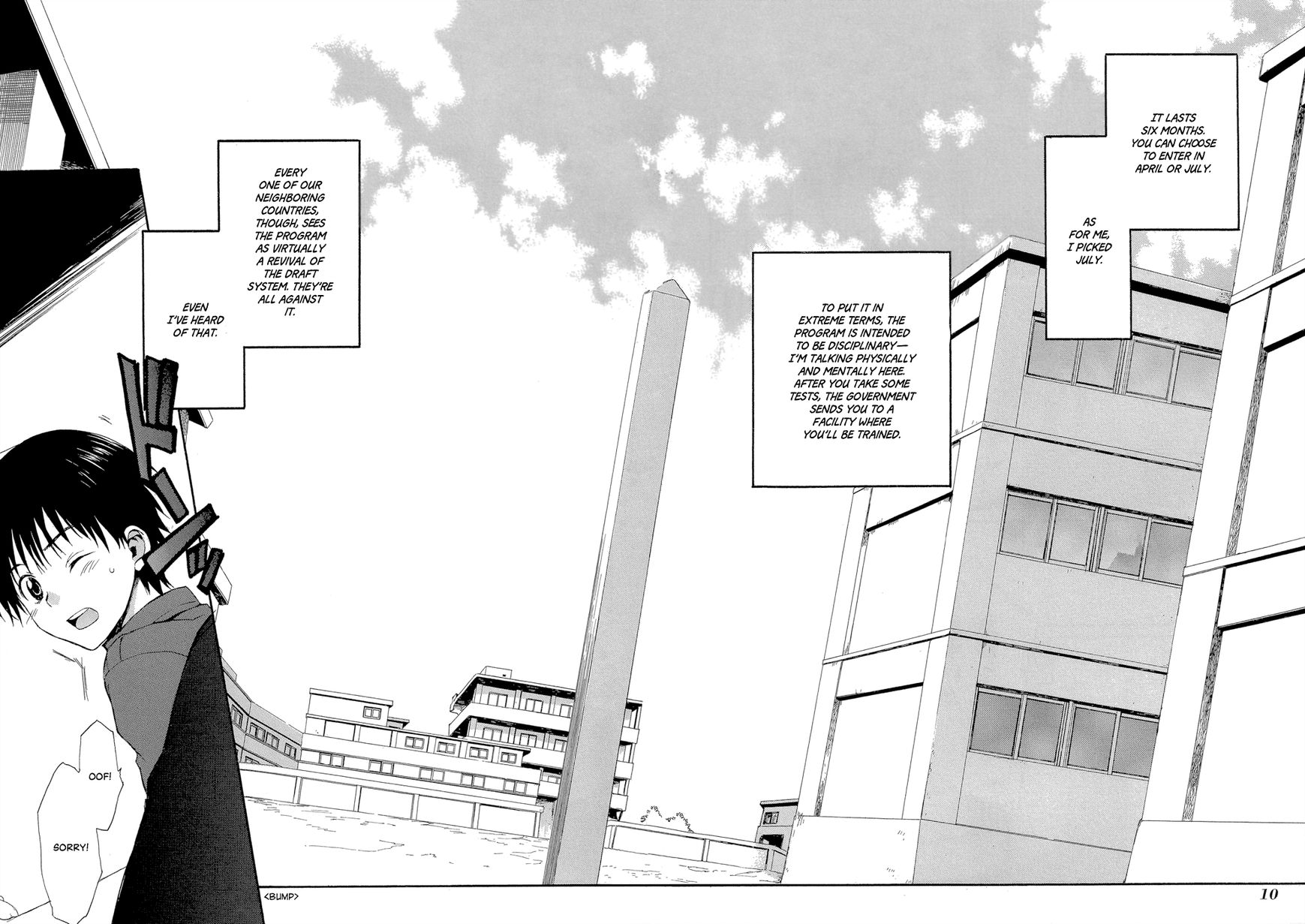 Boukyaku no Cradle Chapter 1 page 15 - Chapter 1 : An Island of Fifteen Year Olds