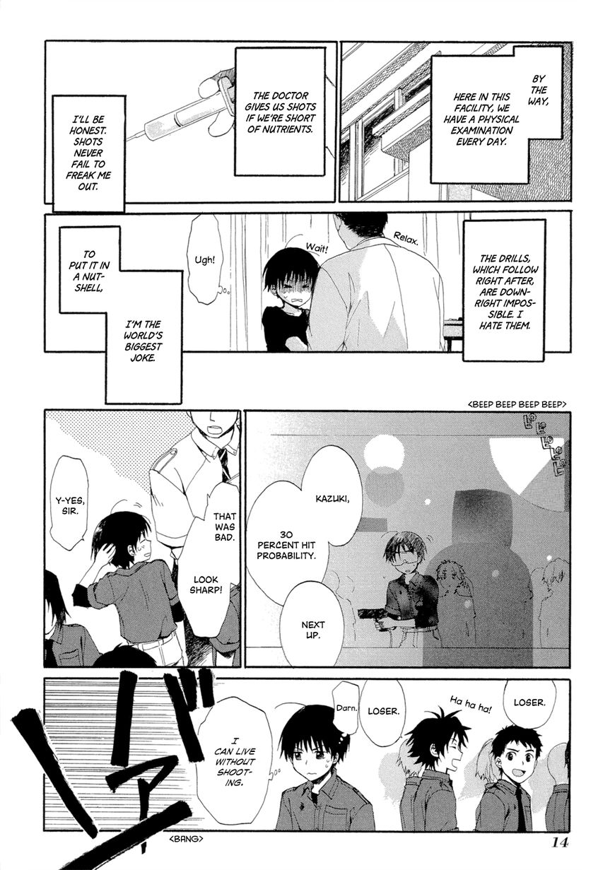 Boukyaku no Cradle Chapter 1 page 18 - Chapter 1 : An Island of Fifteen Year Olds