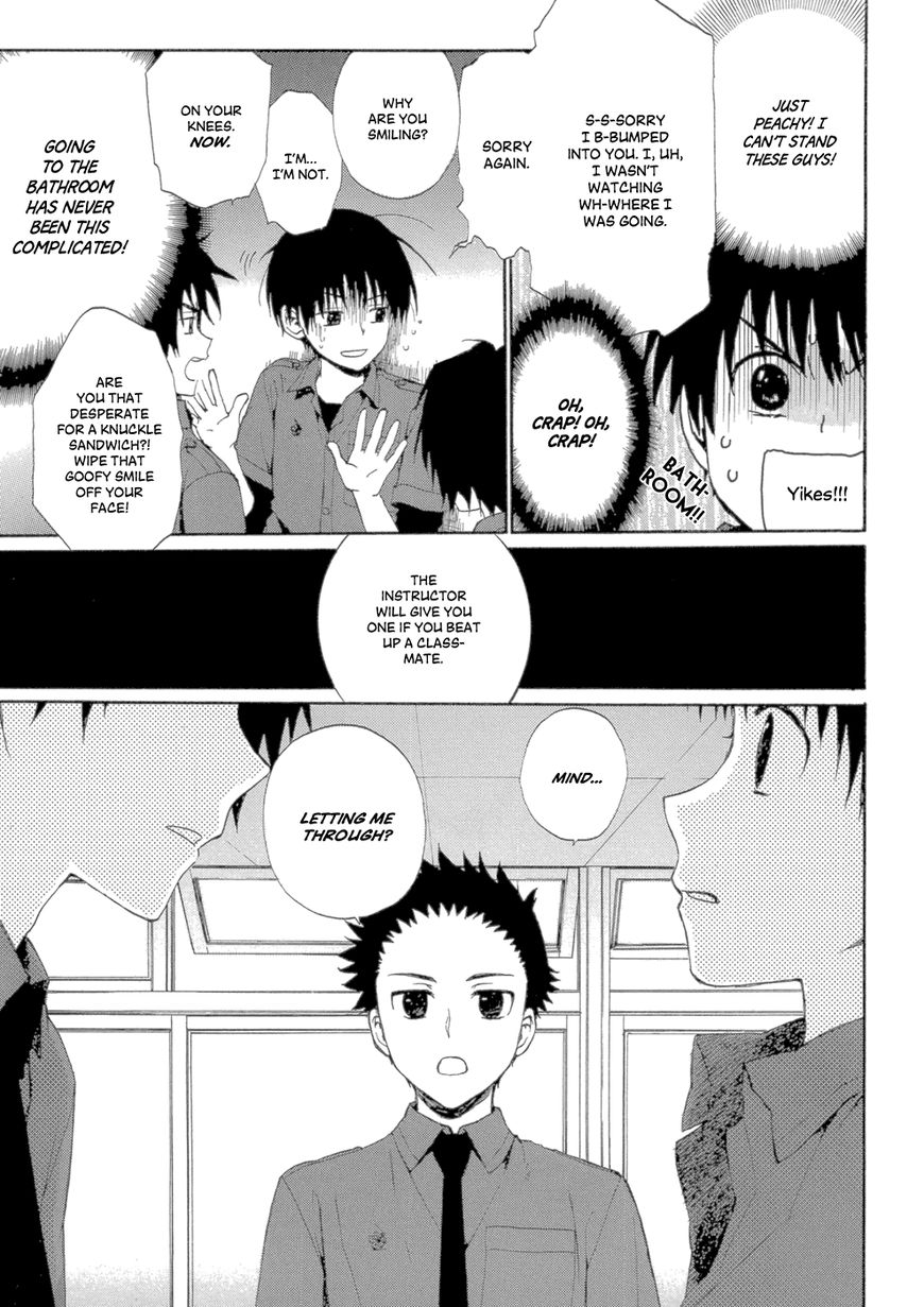 Boukyaku no Cradle Chapter 1 page 23 - Chapter 1 : An Island of Fifteen Year Olds