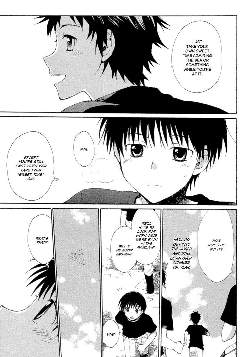 Boukyaku no Cradle Chapter 1 page 27 - Chapter 1 : An Island of Fifteen Year Olds