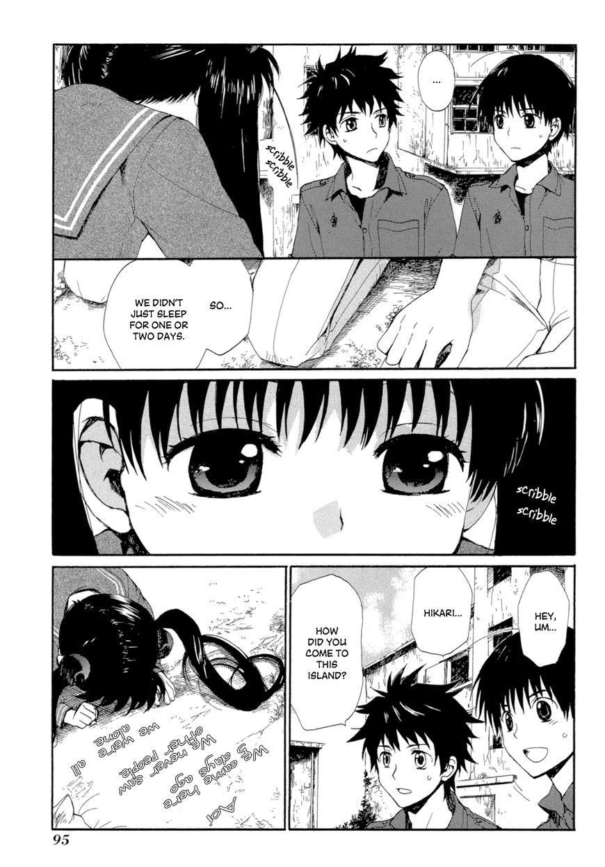 Boukyaku no Cradle Chapter 1 page 90 - Chapter 1 : An Island of Fifteen Year Olds