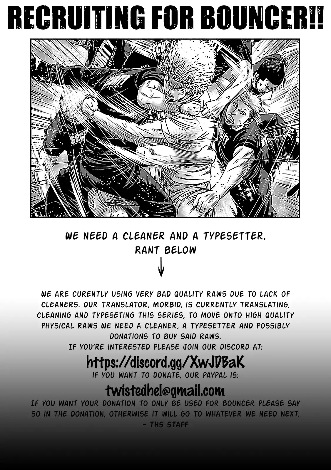 Bouncer Chapter 1 page 1 - Chapter 1