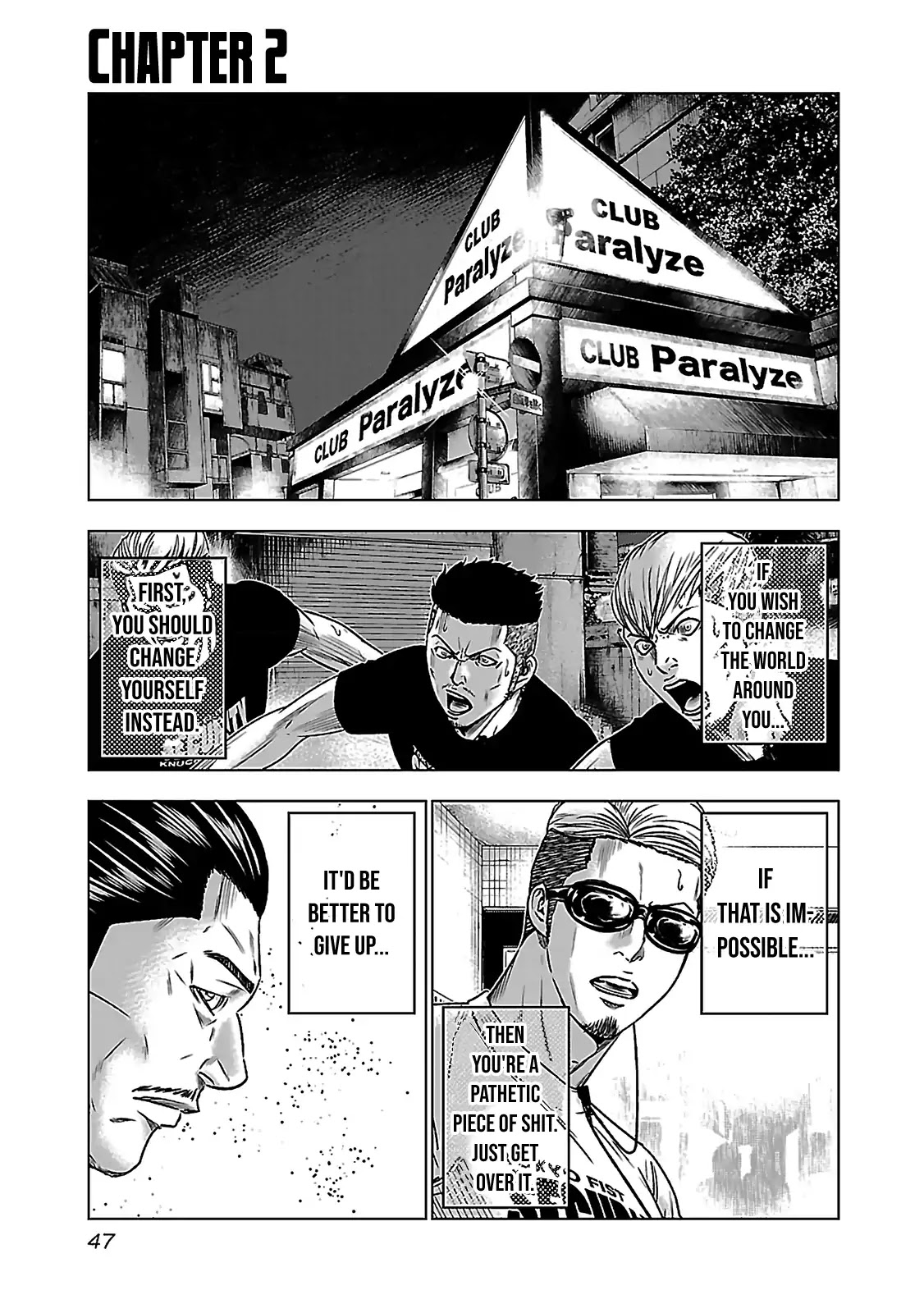 Bouncer Chapter 2 page 3 - Chapter 2