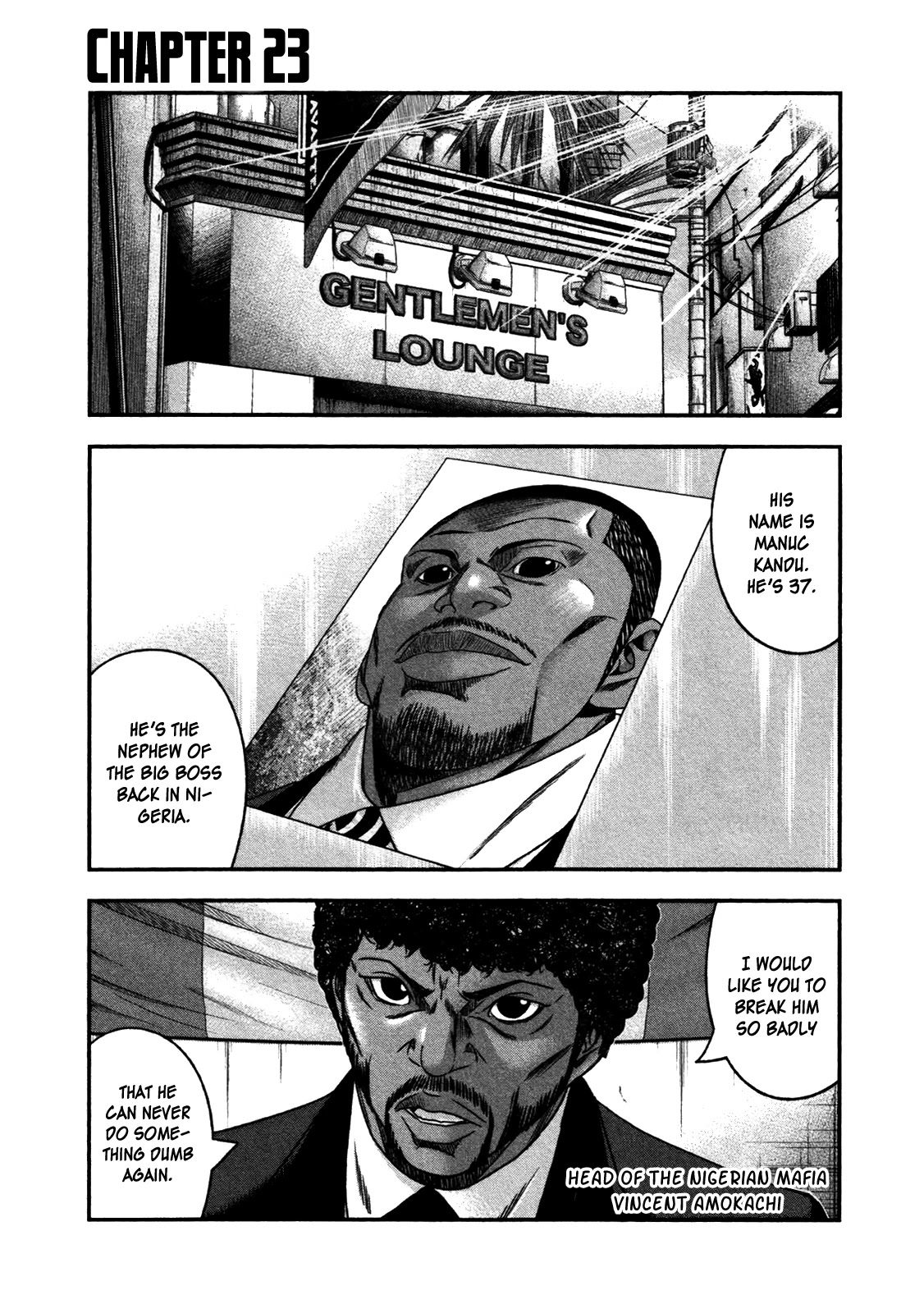 Bouncer Chapter 23 page 1 - Chapter 23