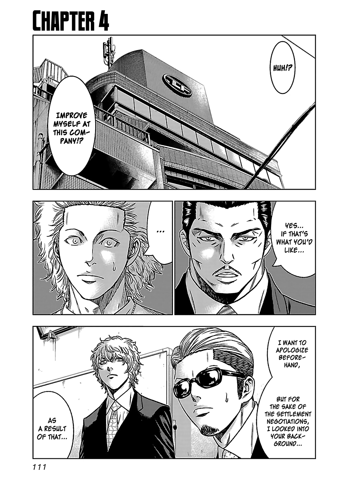 Bouncer Chapter 4 page 1 - Chapter 4