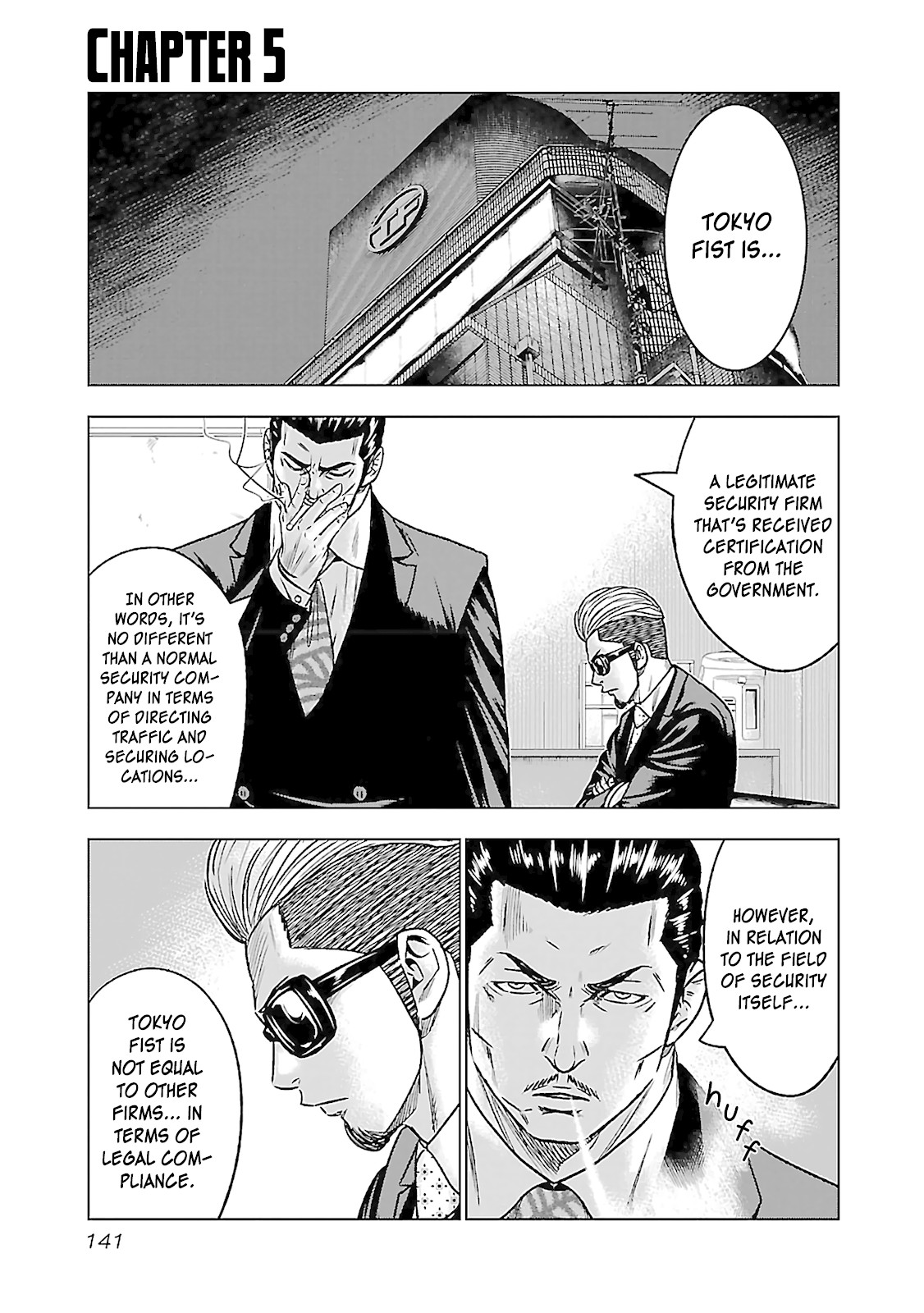 Bouncer Chapter 5 page 1 - Chapter 5
