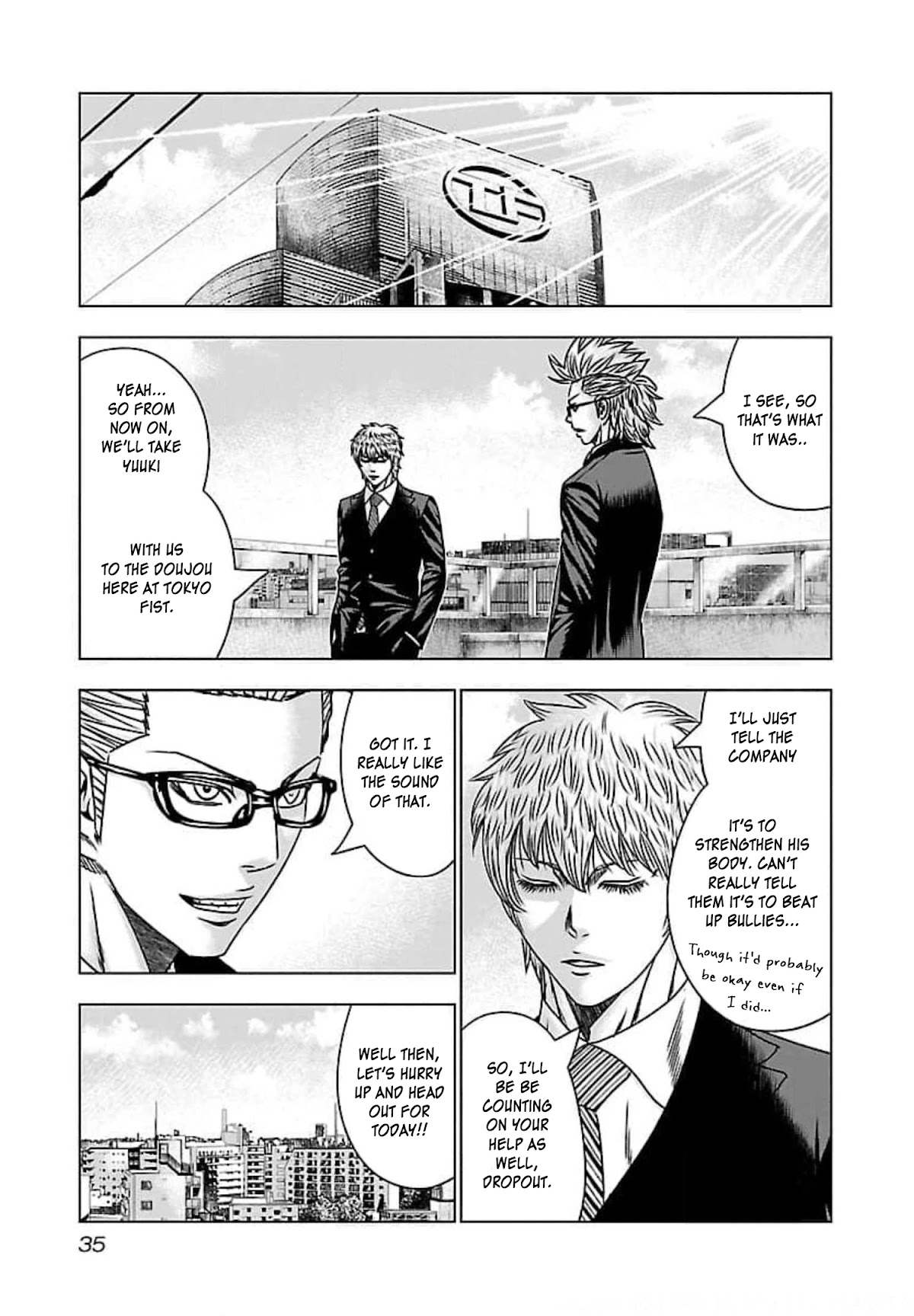 Bouncer Chapter 68 page 35 - Chapter 68