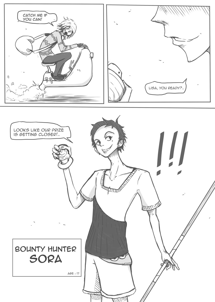Bounty Hunterz Chapter 2 page 8 - Chapter 2 : 9 Years Later