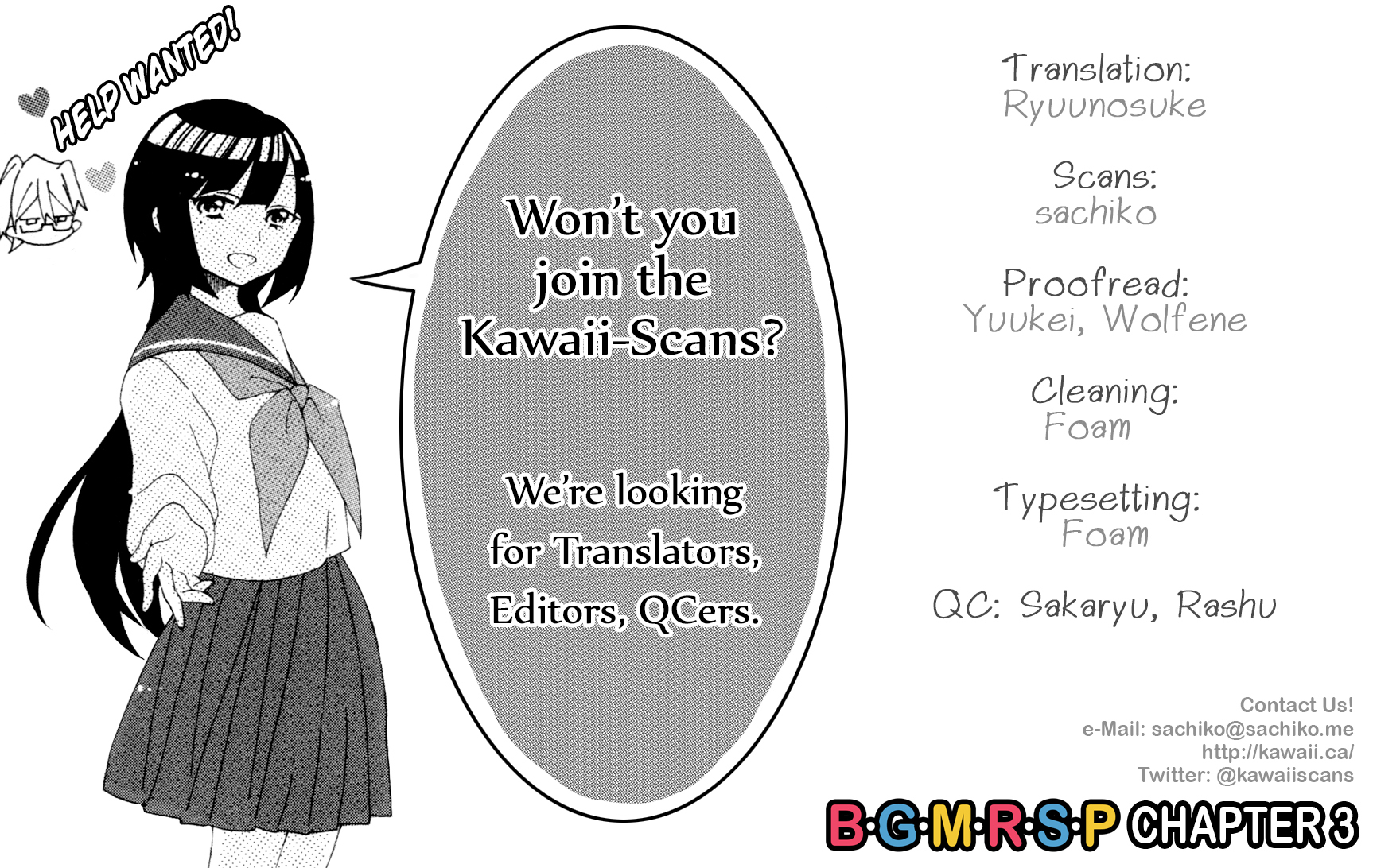 Bousou Girls-teki Mousou Renaiteki Suteki Project Chapter 1.3 page 33 - Vol.1 Chapter 3