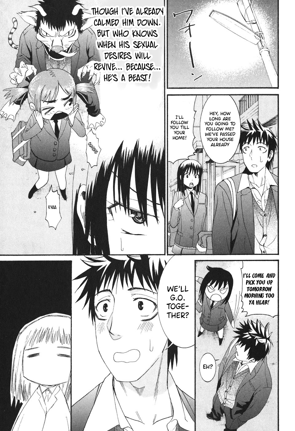 Bousou Shojo Chapter 22 page 14 - Chapter 22: Hyupa Hyupa Shu rururu (2)