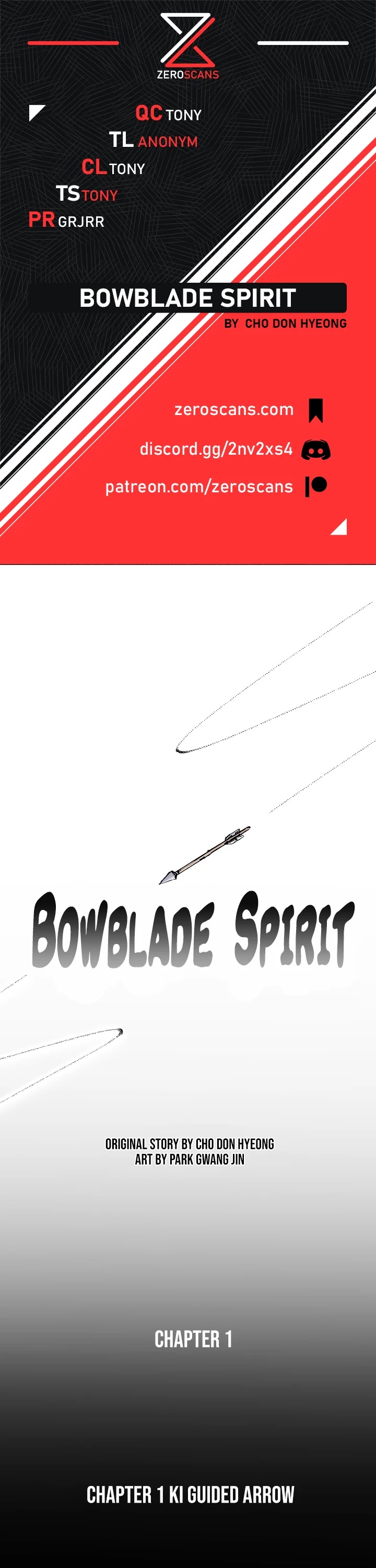 Bowblade Spirit Chapter 1 page 1 - Chapter 1: Ki Guided Arrow