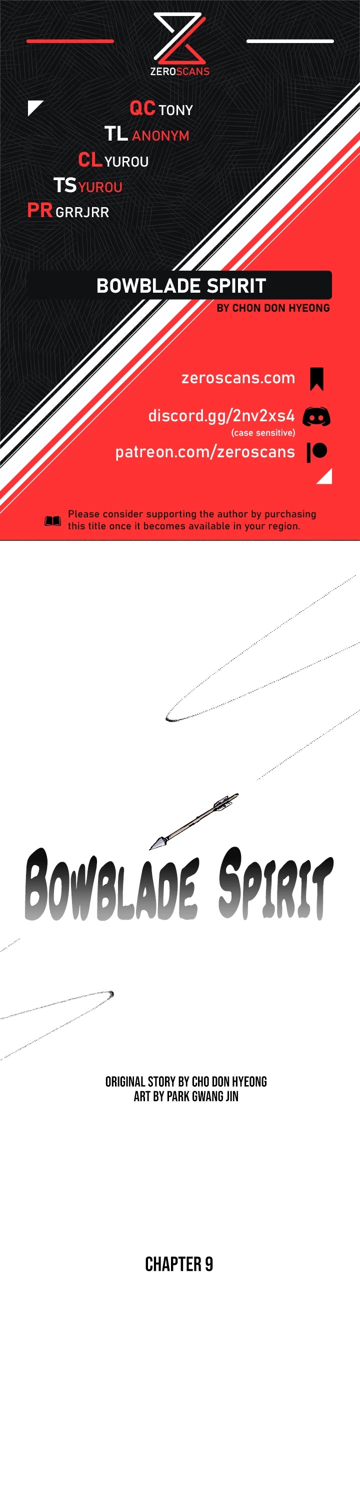 Bowblade Spirit Chapter 9 page 1 - Chapter 9
