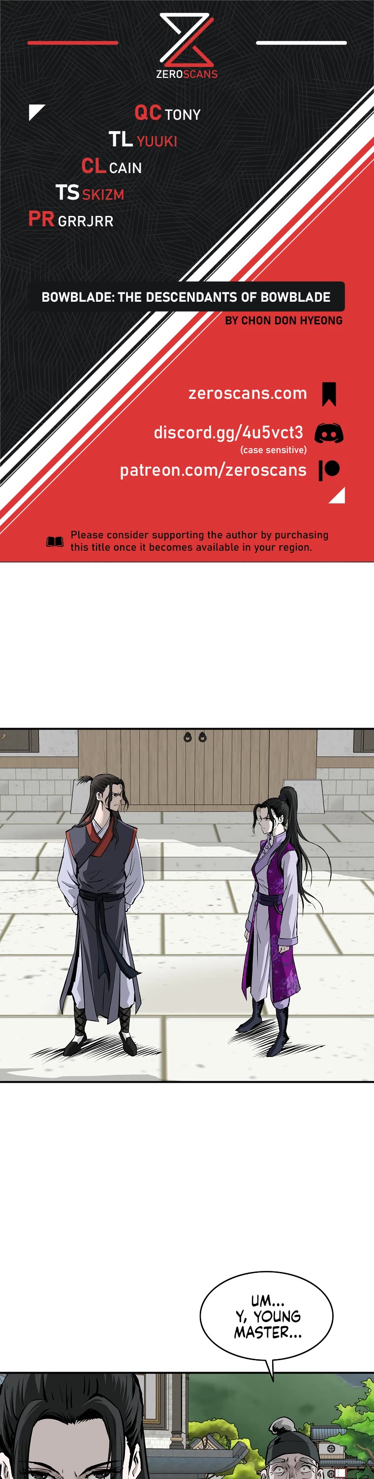 Bowblade Swordsman: Descendants of the Bowblade Chapter 19 page 1 - Chapter 19