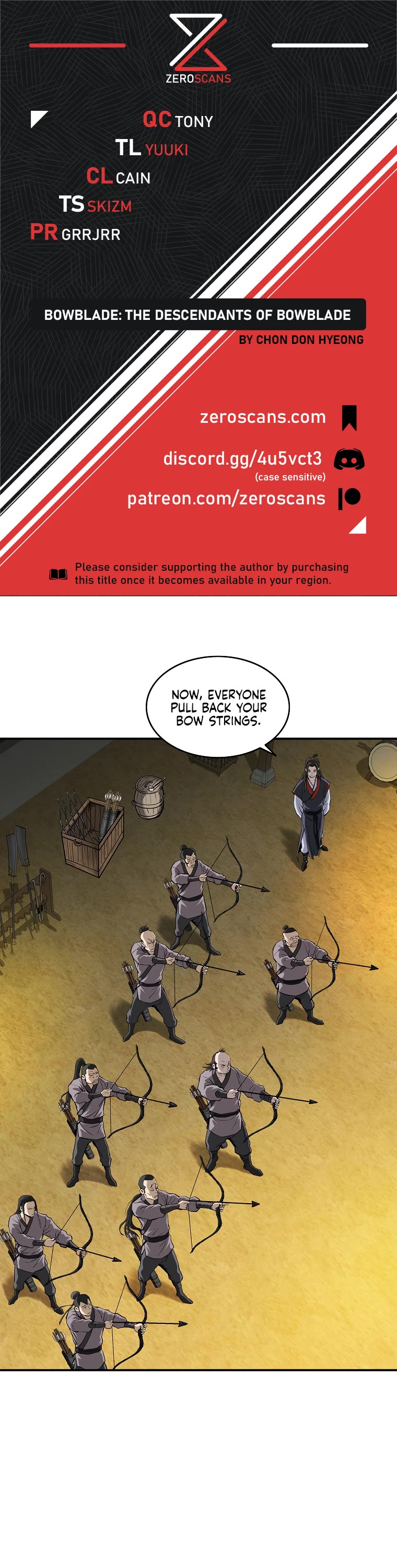 Bowblade Swordsman: Descendants of the Bowblade Chapter 21 page 1 - Chapter 21