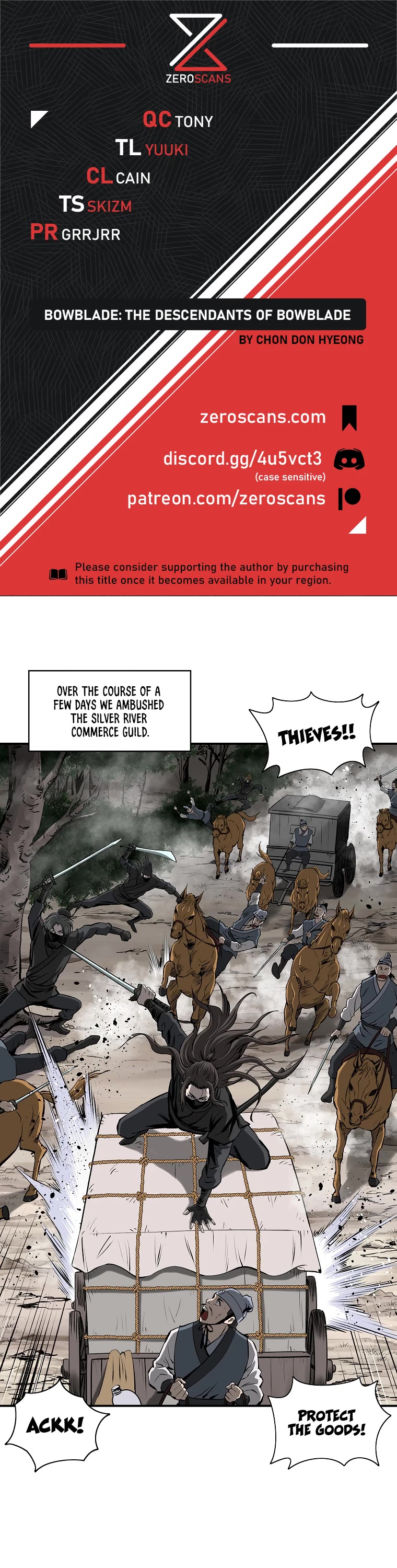 Bowblade Swordsman: Descendants of the Bowblade Chapter 23 page 1 - Chapter 23