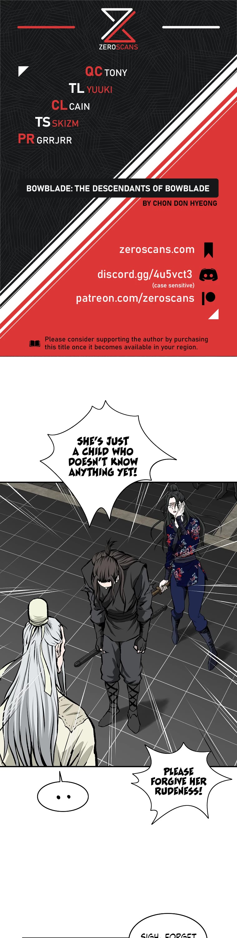 Bowblade Swordsman: Descendants of the Bowblade Chapter 29 page 1 - Chapter 29
