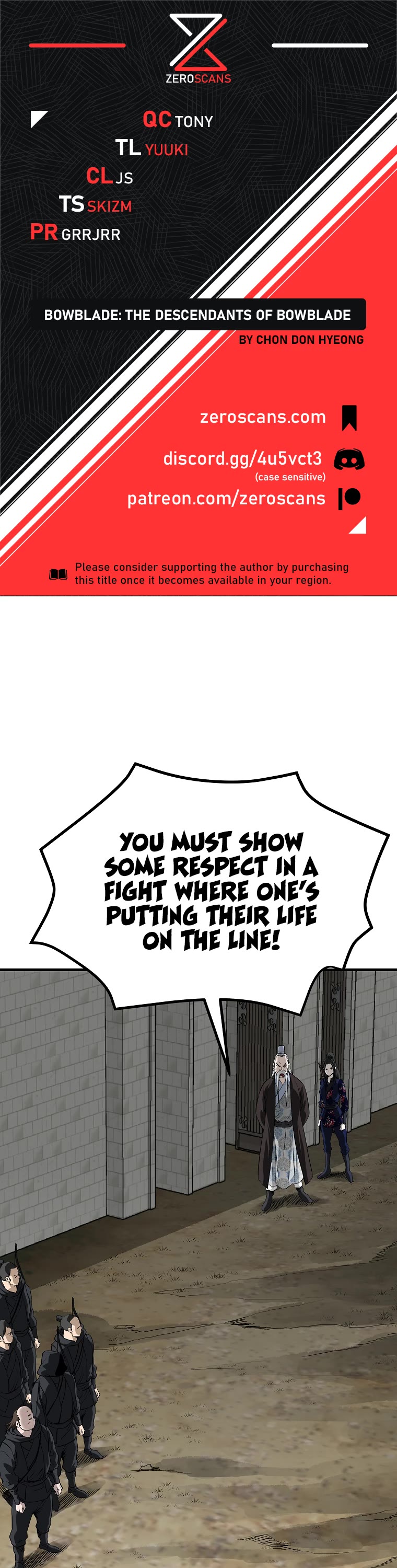 Bowblade Swordsman: Descendants of the Bowblade Chapter 33 page 1 - Chapter 33