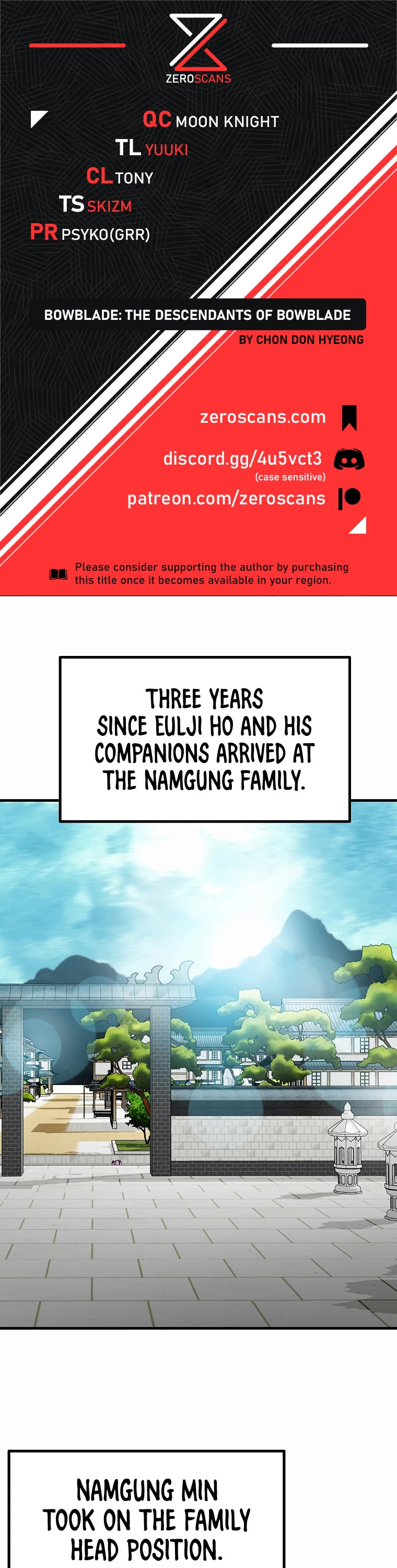 Bowblade Swordsman: Descendants of the Bowblade Chapter 39 page 1 - Chapter 39