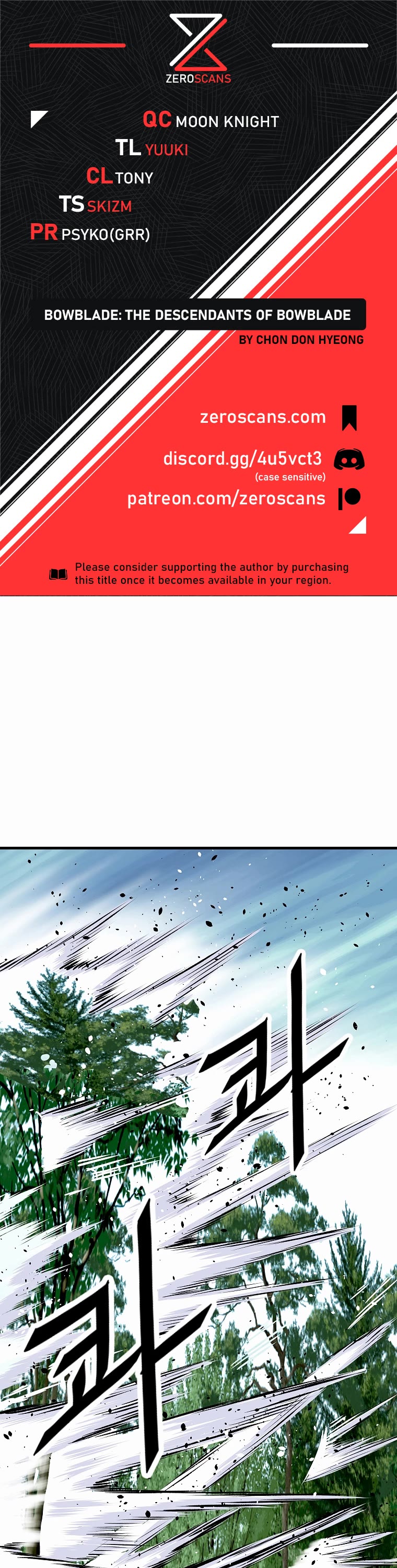 Bowblade Swordsman: Descendants of the Bowblade Chapter 41 page 1 - Chapter 41