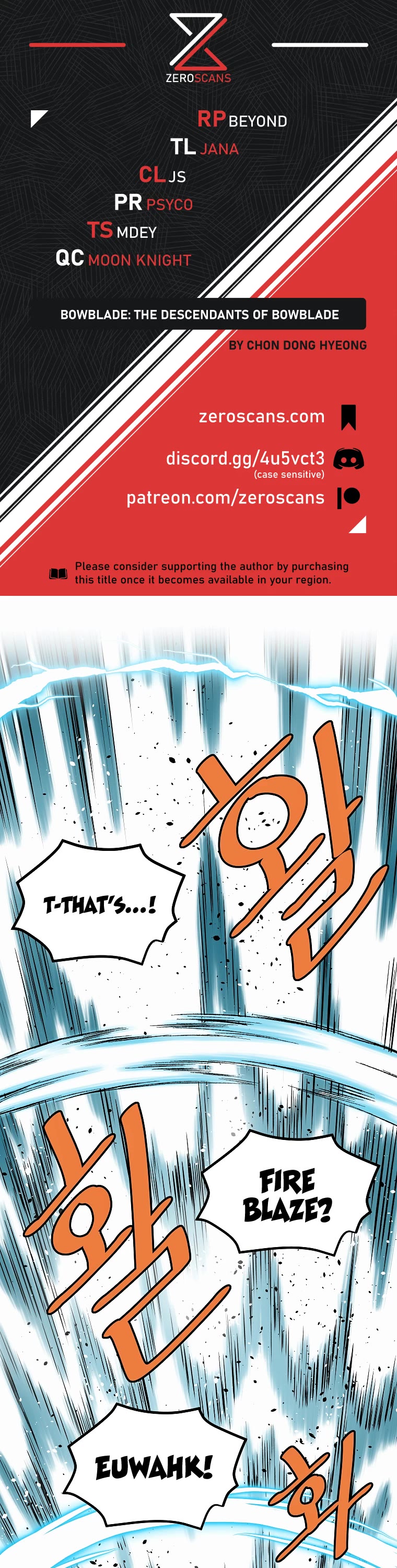 Bowblade Swordsman: Descendants of the Bowblade Chapter 62 page 1 - Chapter 62