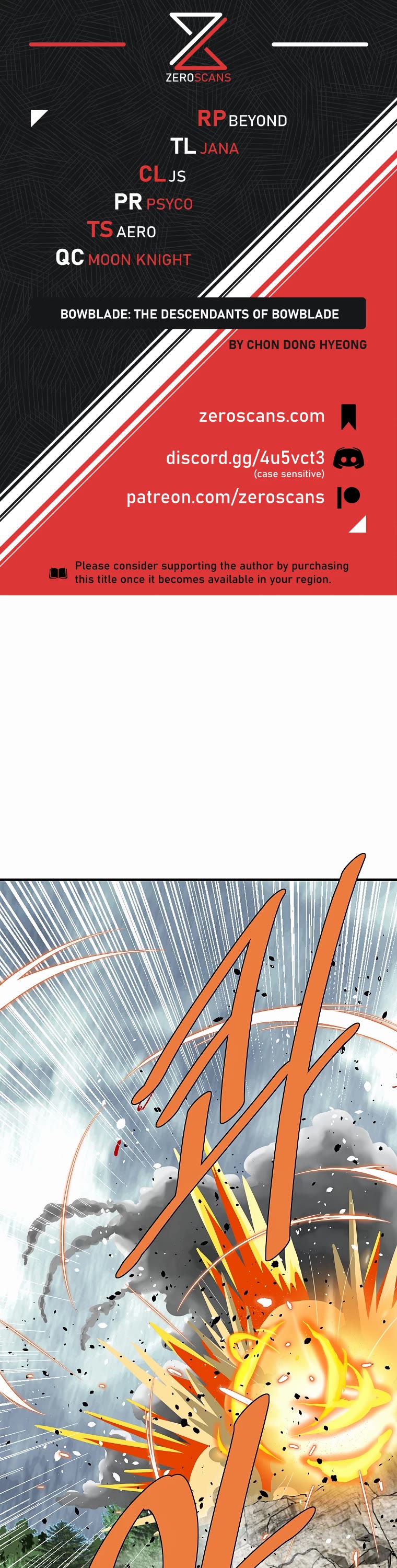 Bowblade Swordsman: Descendants of the Bowblade Chapter 72 page 1 - Chapter 72
