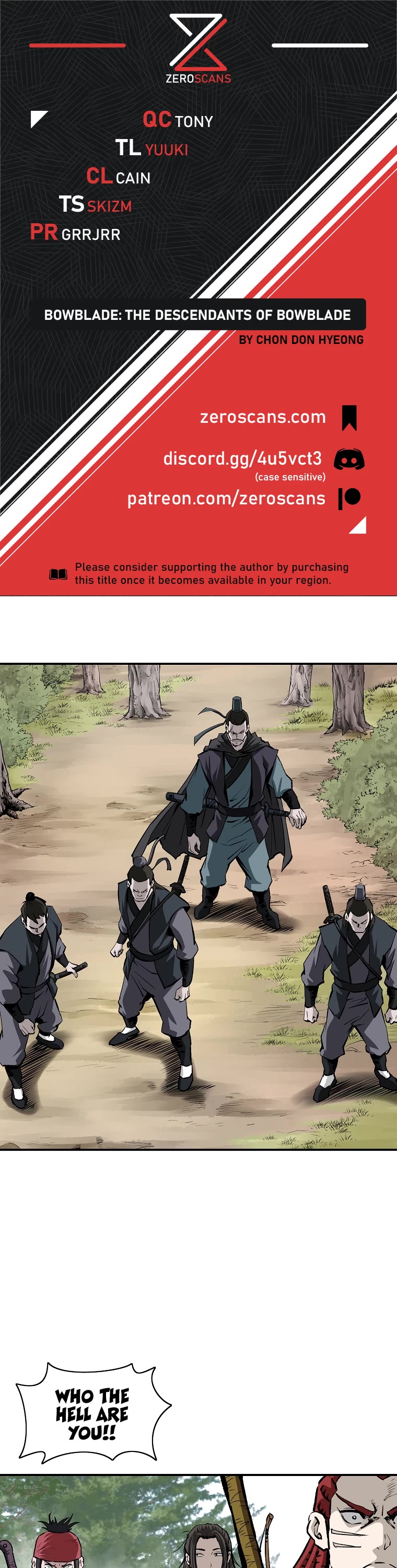 Bowblade Swordsman: Descendants of the Bowblade Chapter 9 page 1 - Chapter 9