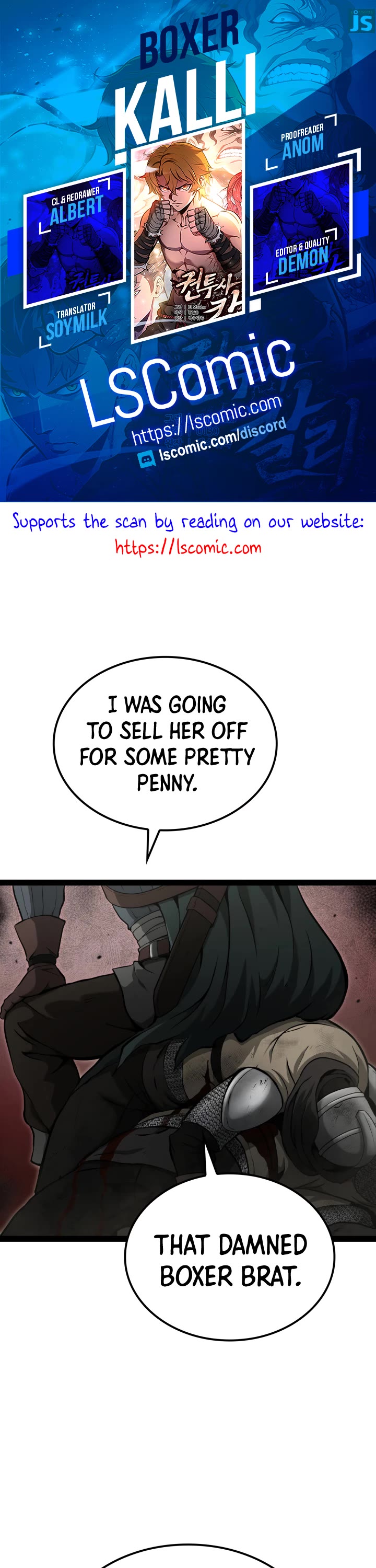 Boxer Kali Chapter 14 page 1 - Chapter 14