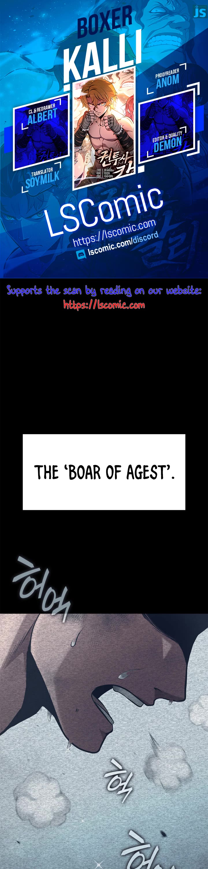 Boxer Kali Chapter 18 page 1 - Chapter 18