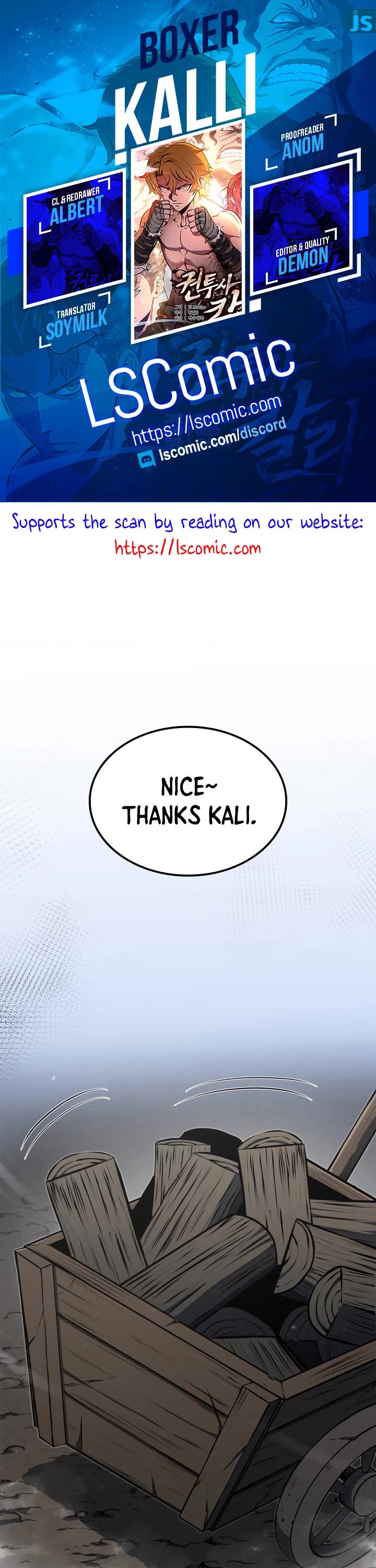 Boxer Kali Chapter 28 page 1 - Chapter 28