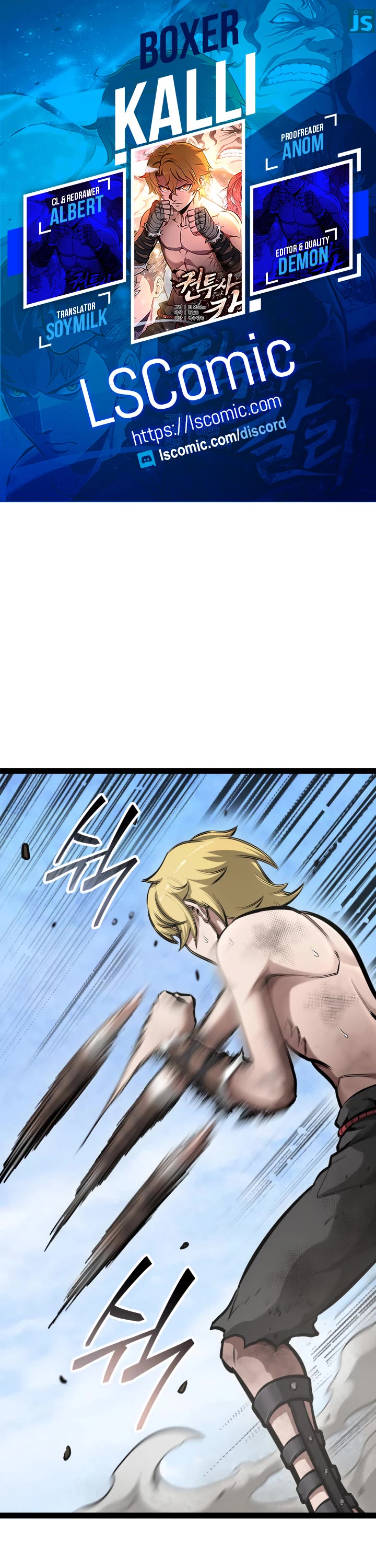 Boxer Kali Chapter 3 page 1 - Chapter 3