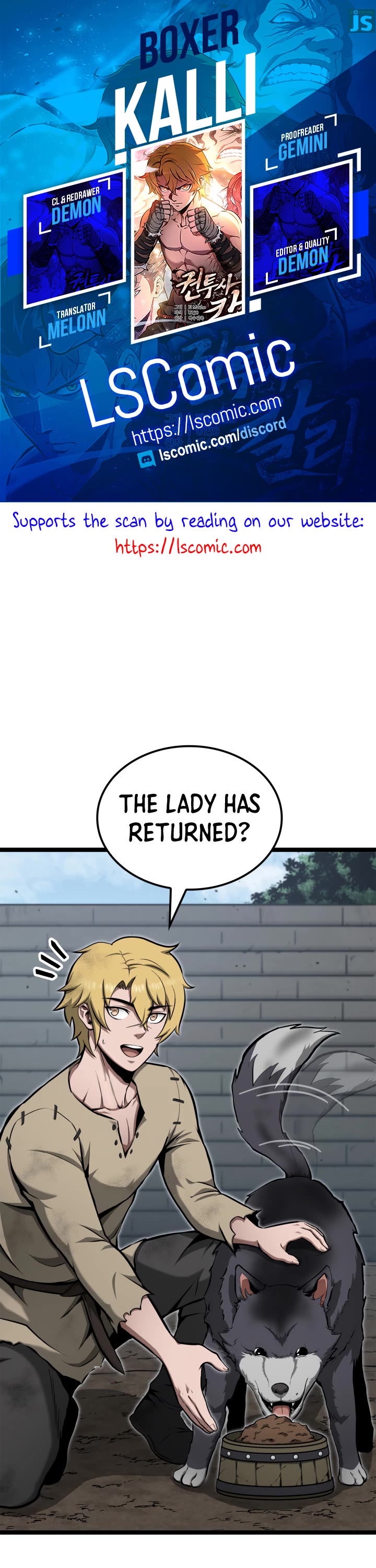 Boxer Kali Chapter 33 page 1 - Chapter 33