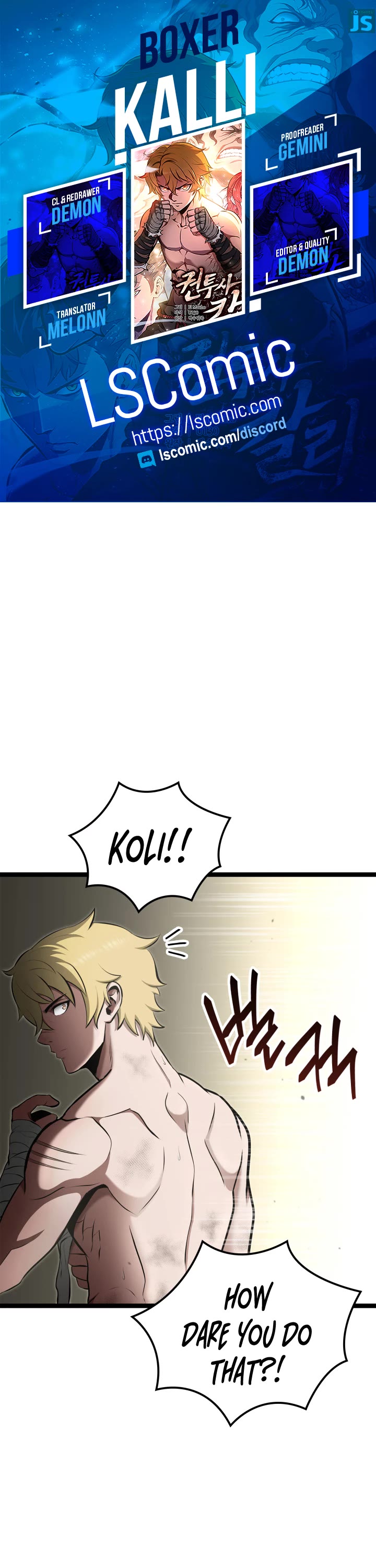 Boxer Kali Chapter 39 page 1 - Chapter 39