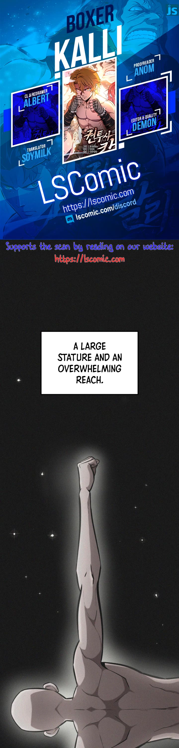 Boxer Kali Chapter 6 page 1 - Chapter 6